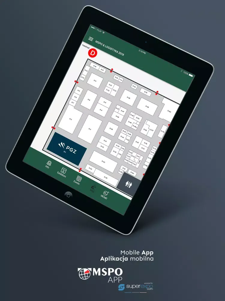 Capturas de pantalla de MSPO iPad 