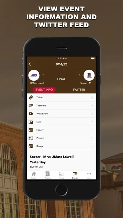 Brown Bears Athletics Screenshots