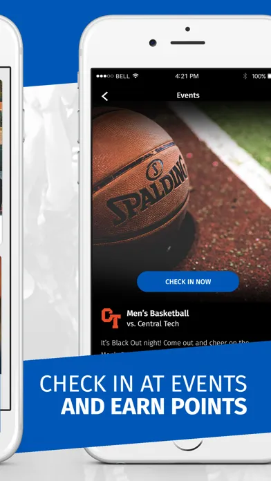 Tangkapan skrin UB Athletics Loyalty Rewards