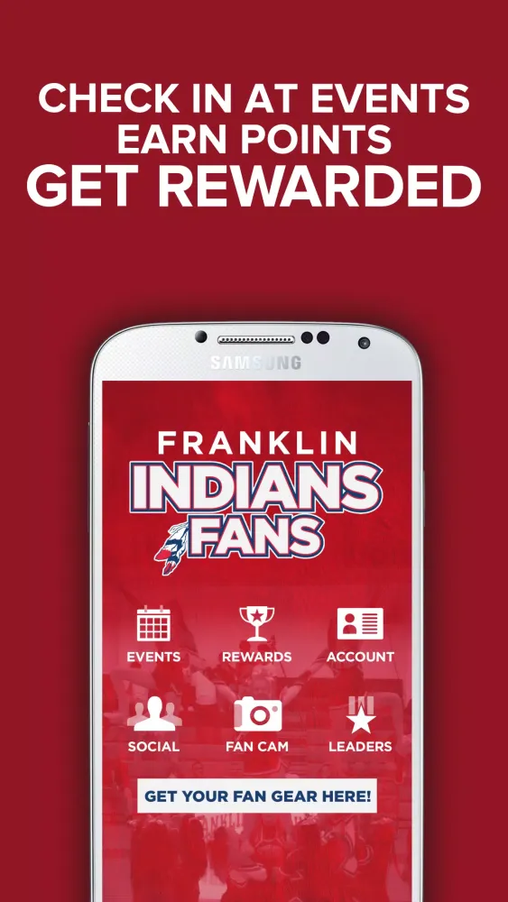 Capturas de tela do Franklin Indians Fans