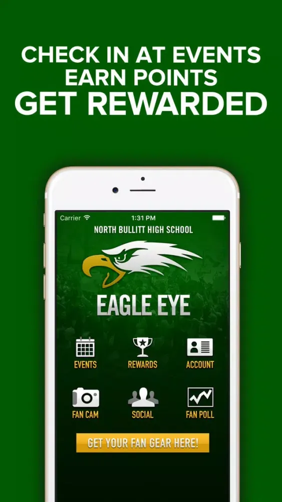 North Bullitt High School Eagles Tracker Screenshots