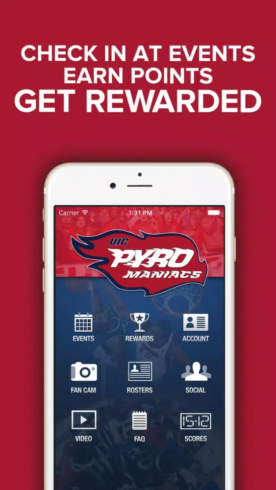 Tangkapan layar UIC Pyromaniacs App