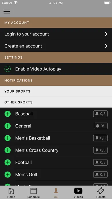 Wofford Terriers سکرین شاٹس