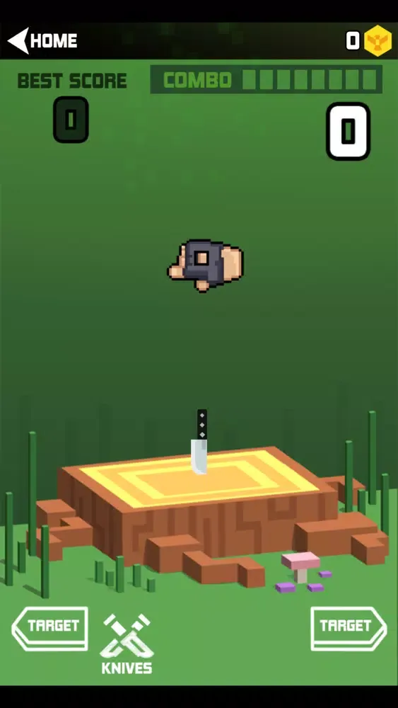 ภาพหน้าจอของ Super Flippy Knife!!
