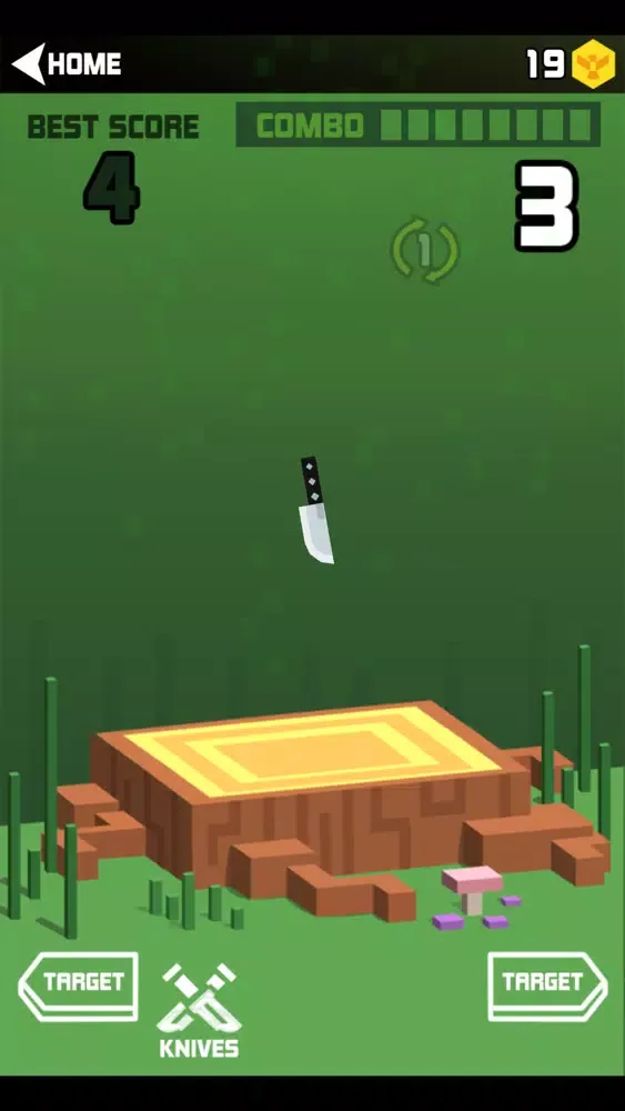 ภาพหน้าจอของ Super Flippy Knife!!