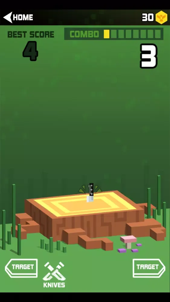 ภาพหน้าจอของ Super Flippy Knife!!