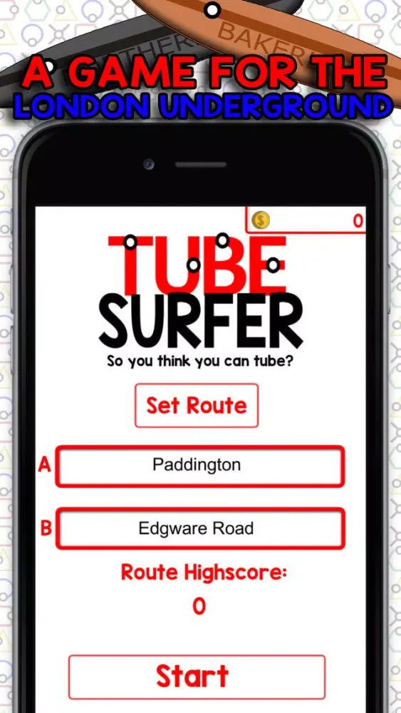 Tube Surfer - A Game for The London Underground Screenshots