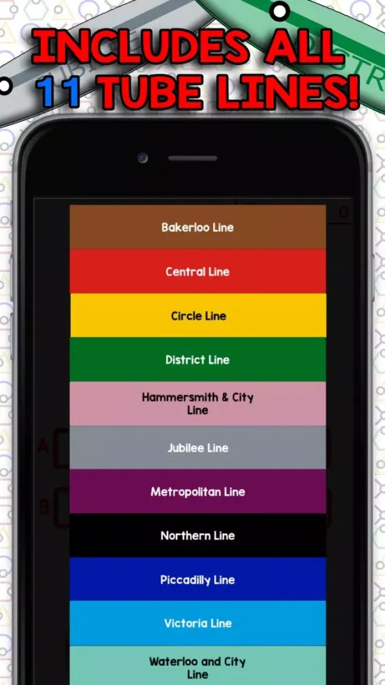 Tube Surfer - A Game for The London Underground Screenshots