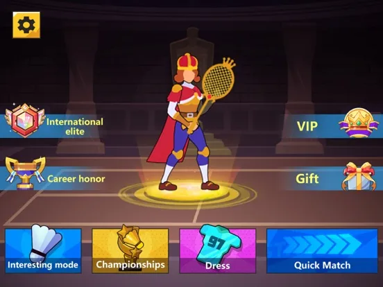Badminton Frenzy iPad  स्क्रीनशॉट