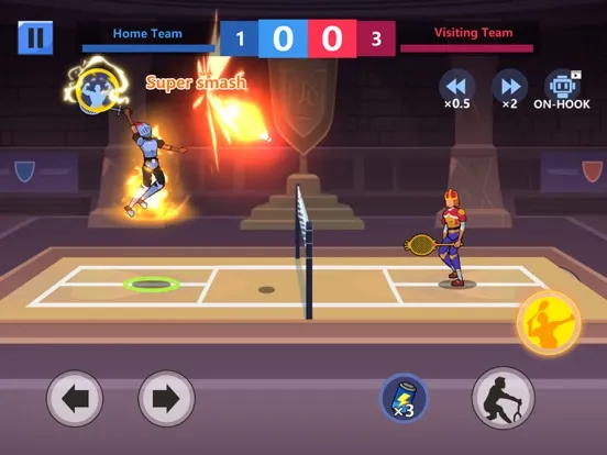 Badminton Frenzy iPad  स्क्रीनशॉट