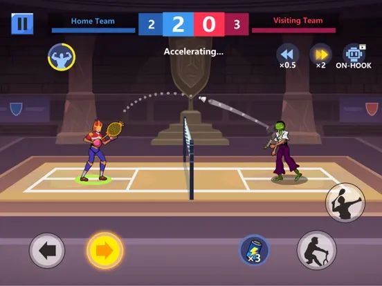 Badminton Frenzy iPad  स्क्रीनशॉट