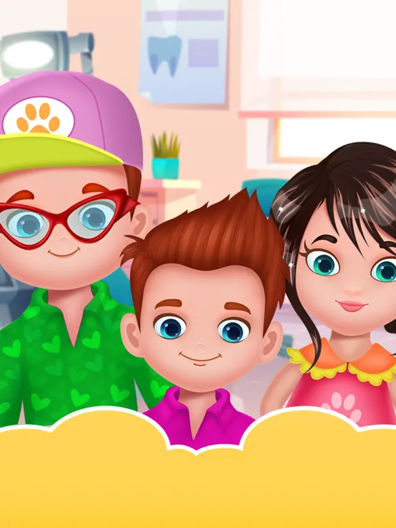 Ảnh chụp màn hình của Mouth Care Dentist Fun Game iPad 