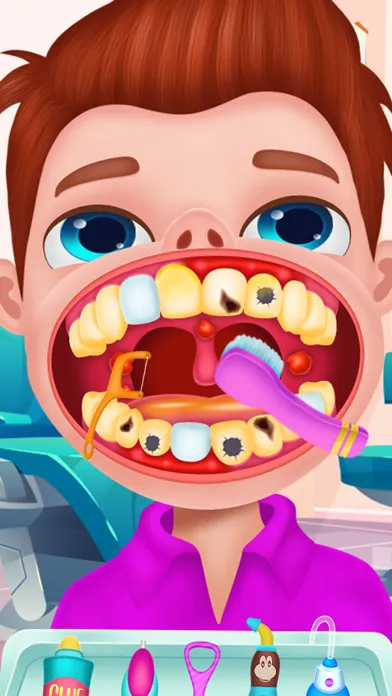 Ảnh chụp màn hình của Mouth Care Dentist Fun Game