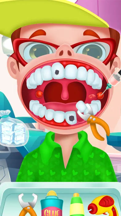 Ảnh chụp màn hình của Mouth Care Dentist Fun Game