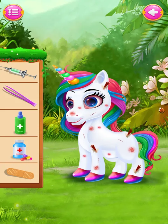 Unicorn Pony Princess Salon iPad  স্ক্রিনশট
