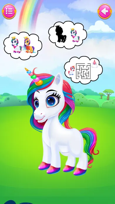 Unicorn Pony Princess Salon স্ক্রিনশট