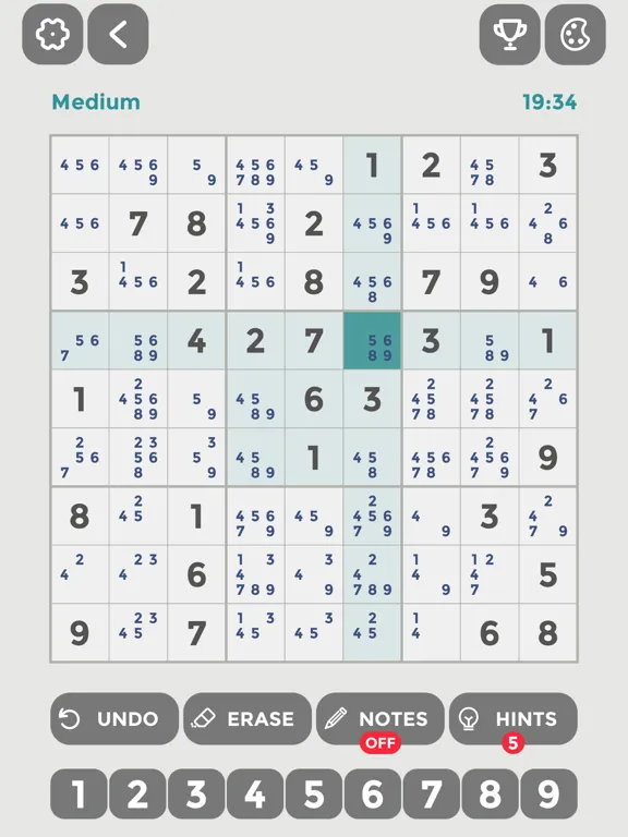 Sudoku :-) iPad  Screenshots
