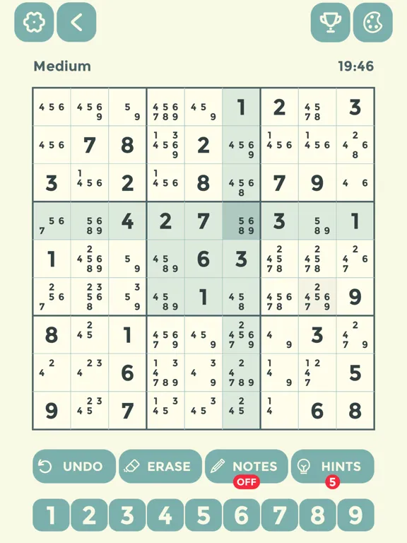 Sudoku :-) iPad  Screenshots