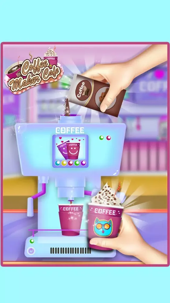 Capturas de tela do Zodiac coffee maker cafe shop