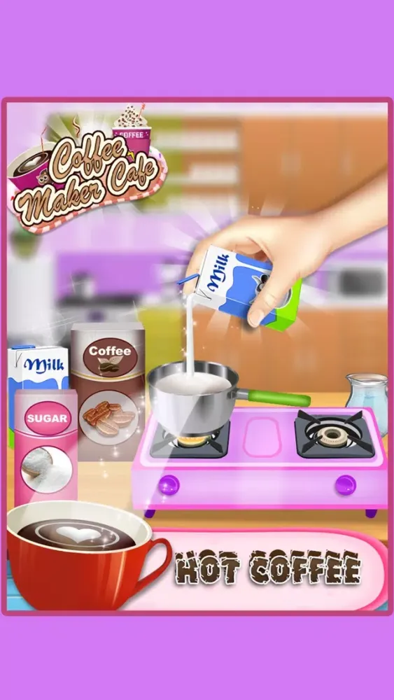 Capturas de tela do Zodiac coffee maker cafe shop