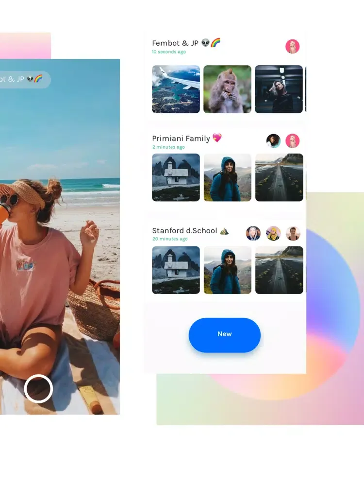 WeCam - Shared Photo Albums iPad  سکرین شاٹس