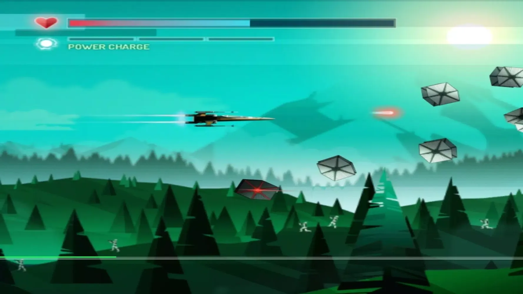 Captures d'écran de X-Wing Fighter