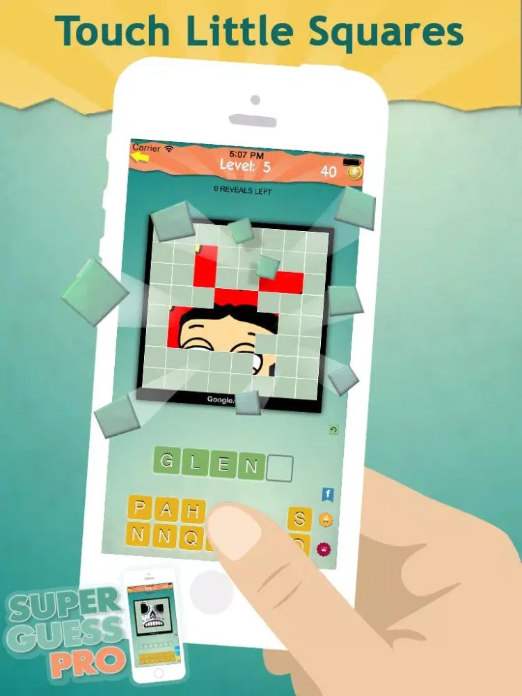 What's Icon Pic Word Trivia Quiz - Super Guess Photo Logo Game iPad 應用截圖