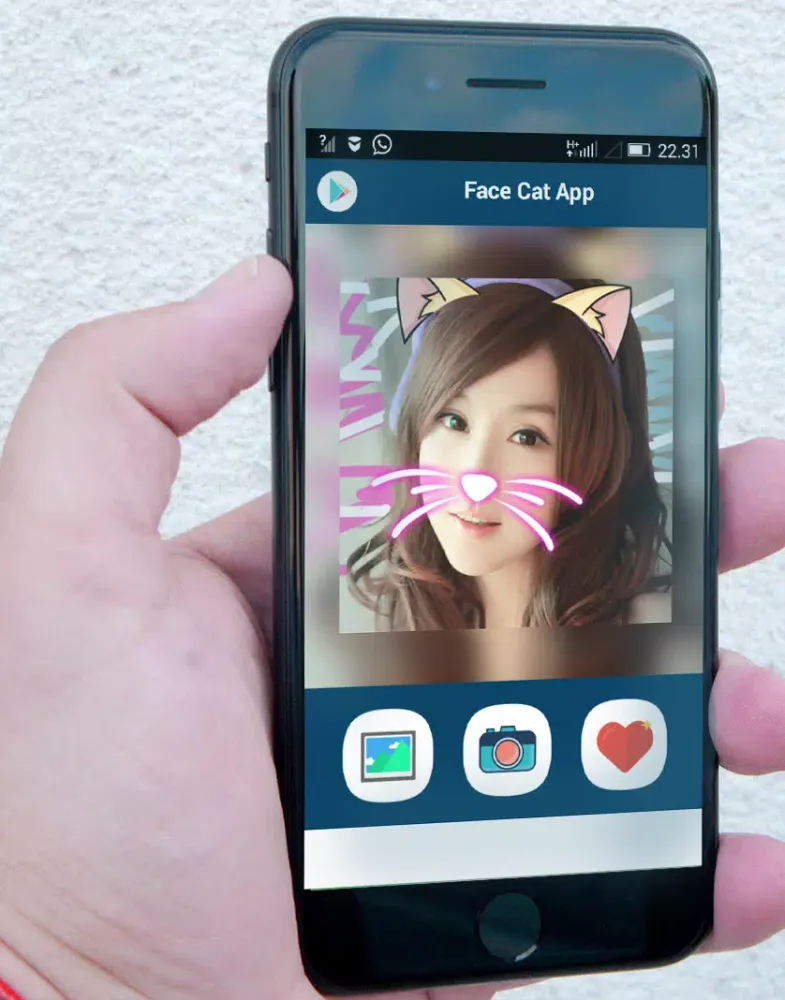 Capturas de pantalla de Face Cat App