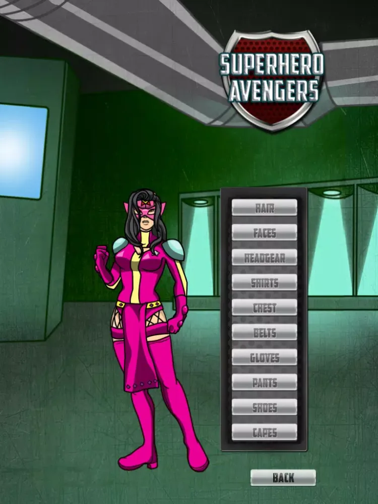 Ảnh chụp màn hình của Superhero Avengers iPad 
