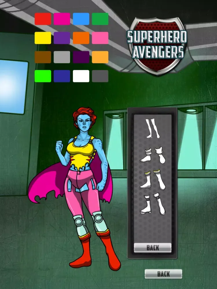 Ảnh chụp màn hình của Superhero Avengers iPad 