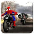 Superhero Bike Rider Crazy Stunt Tricky