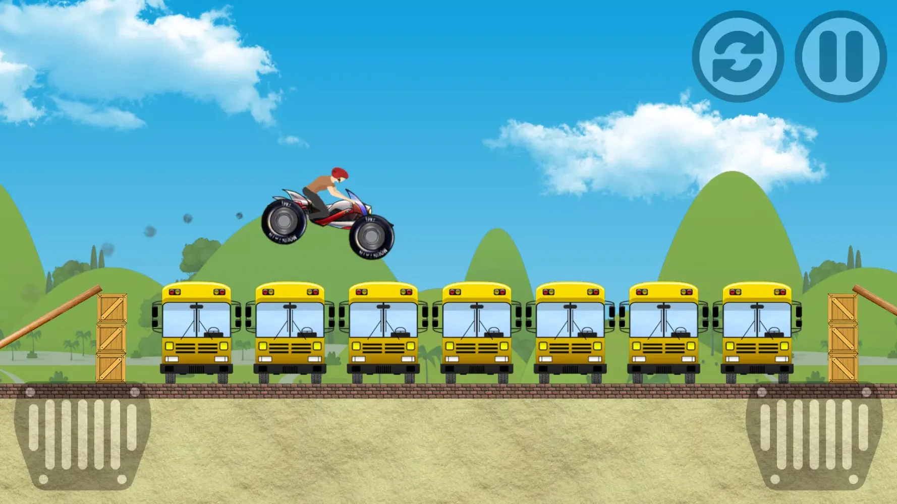 Capturas de pantalla de Superhero Bike Rider Crazy Stunt Tricky