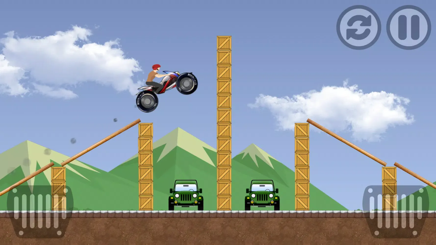 Capturas de pantalla de Superhero Bike Rider Crazy Stunt Tricky