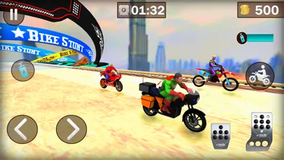 Superhero Bike Stunt Racing 3D Screenshots
