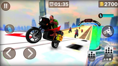 Superhero Bike Stunt Racing 3D Screenshots