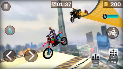 Superhero Bike Stunt Racing 3D Screenshots