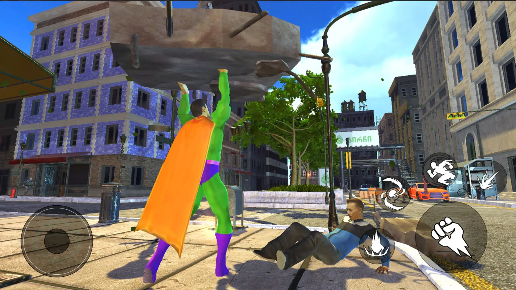 صور Super Hero City:Hero Man Games