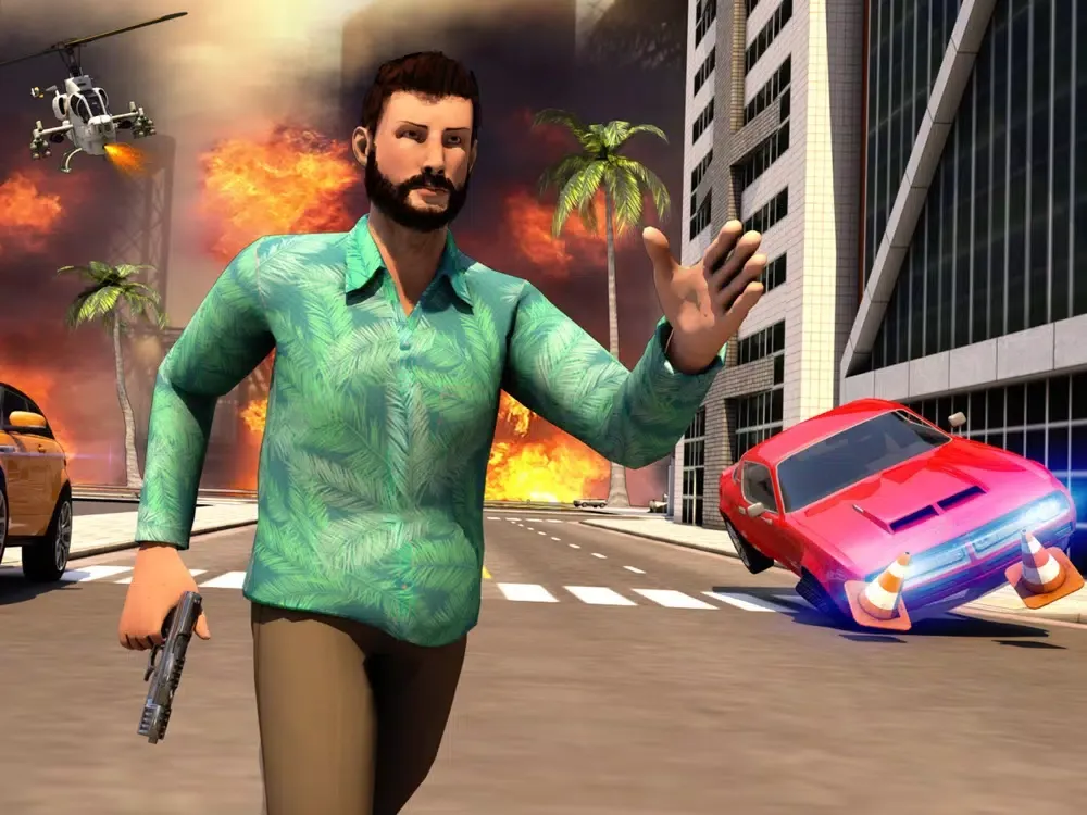 Open World Crime City 3D iPad  Ekran Görüntüleri