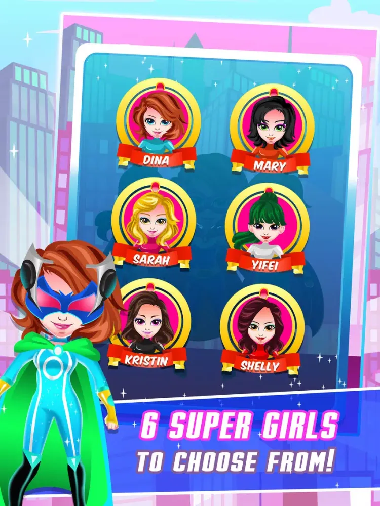 Superhero Princess Girl Salon - Makeup, Spa, and Makeover Kids Games iPad  سکرین شاٹس