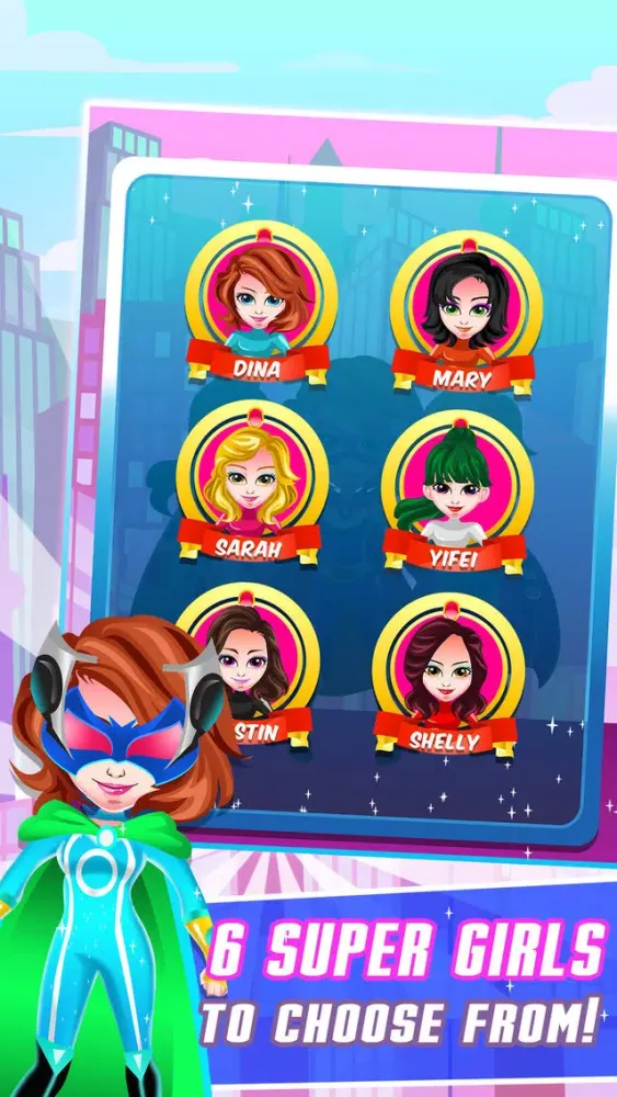 Superhero Princess Girl Salon - Makeup, Spa, and Makeover Kids Games سکرین شاٹس