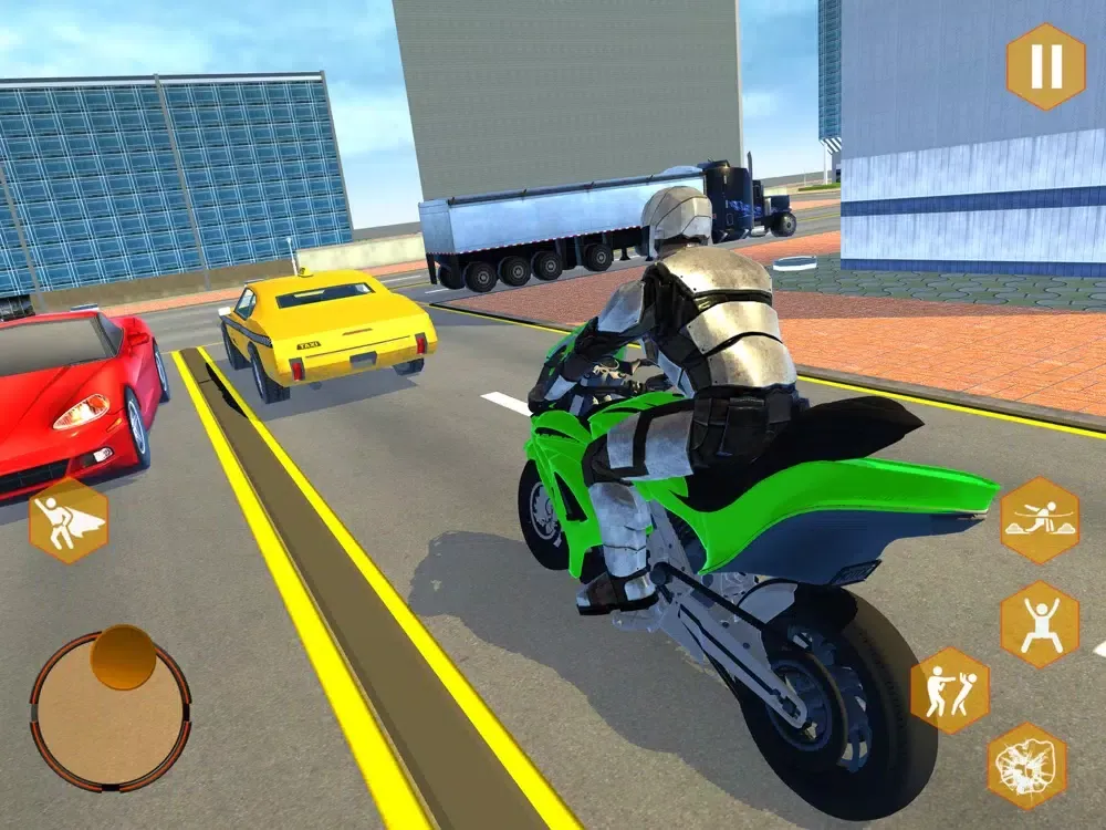 Iron Superhero Mad City Crime iPad 應用截圖