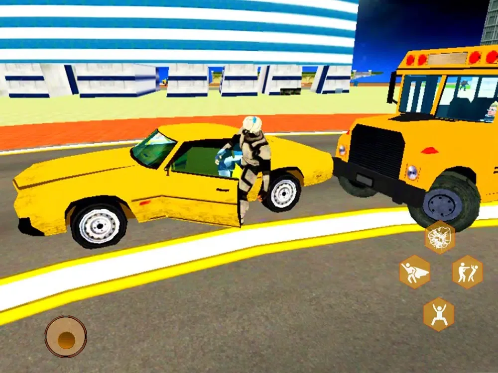 Iron Superhero Mad City Crime iPad 應用截圖