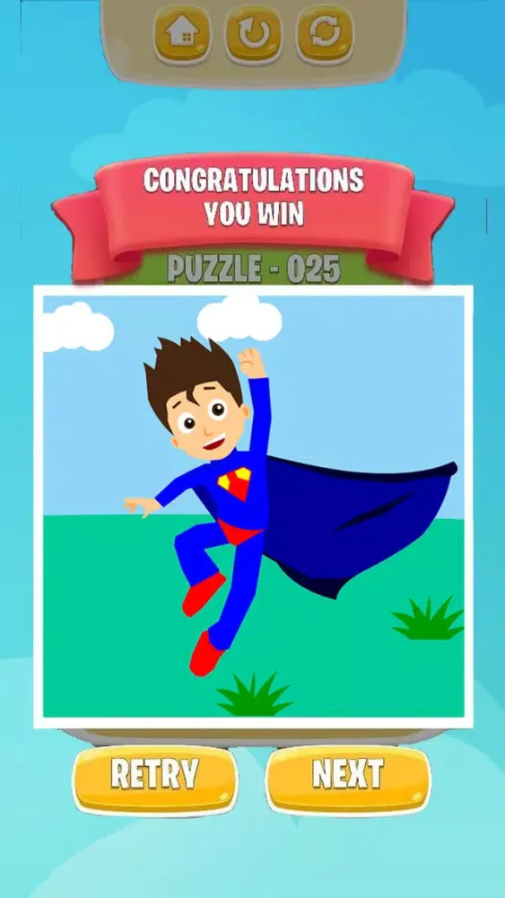 Скриншоты SuperHero Puzzle Super Girls