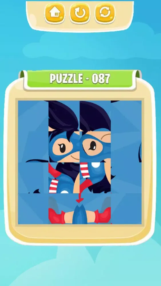 Скриншоты SuperHero Puzzle Super Girls