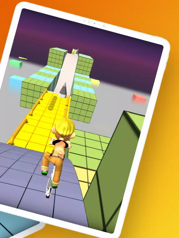 Super Hero Scooter Racing 3D iPad  Ekran Görüntüleri