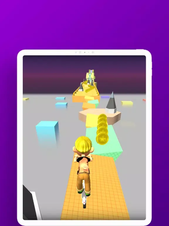 Super Hero Scooter Racing 3D iPad  Ekran Görüntüleri