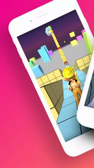 Super Hero Scooter Racing 3D Ekran Görüntüleri