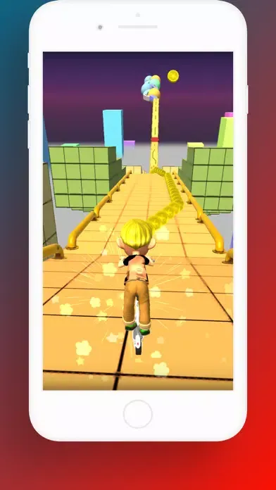 Super Hero Scooter Racing 3D Ekran Görüntüleri