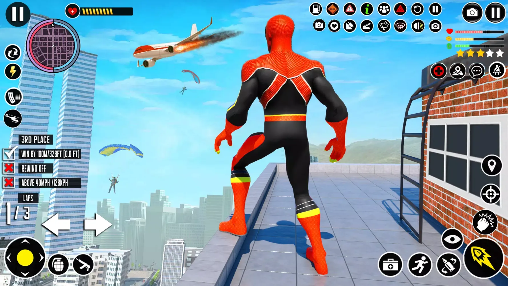 Screenshot di Spider Fighter: Superhero Game