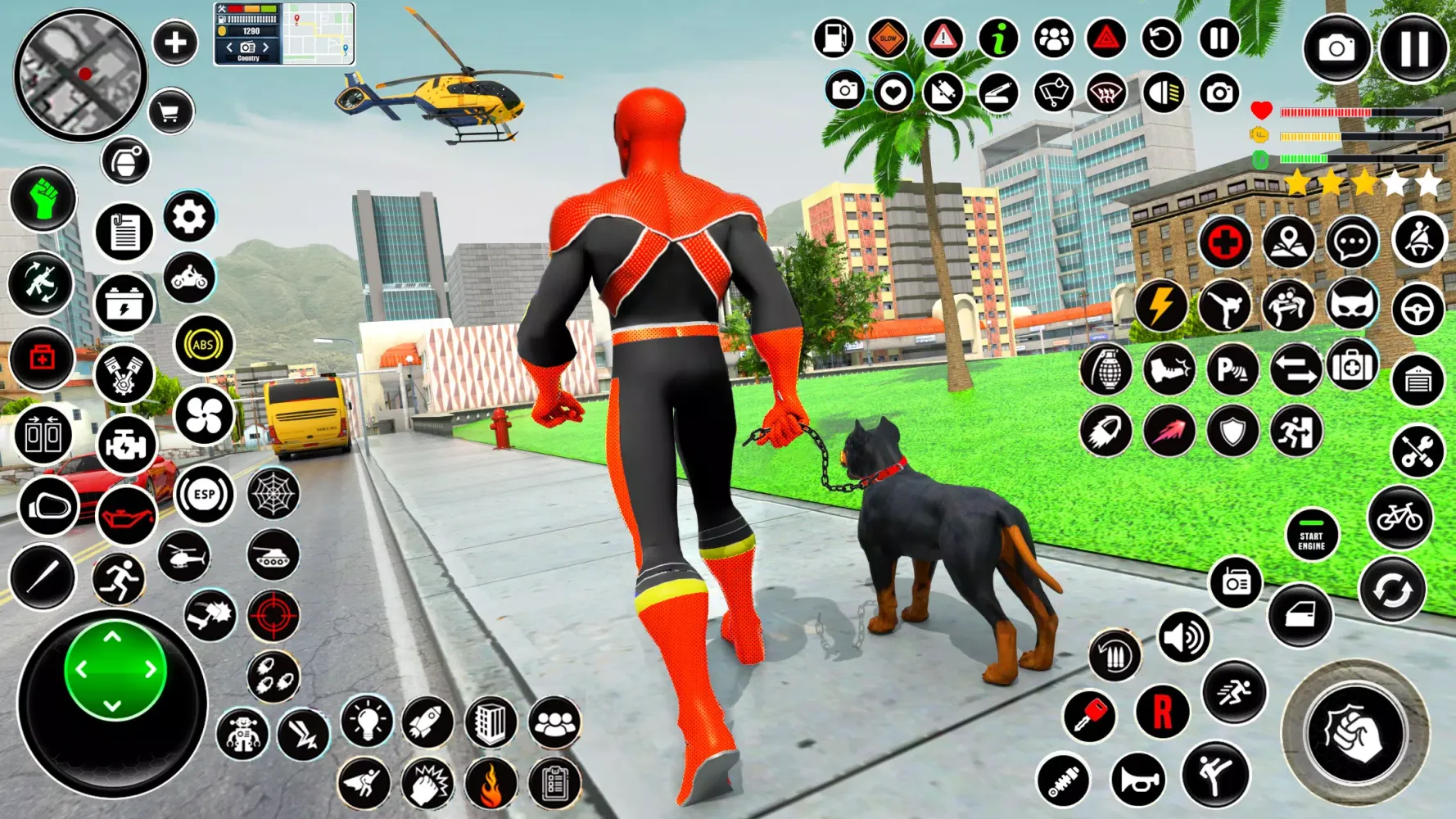 Screenshot di Spider Fighter: Superhero Game